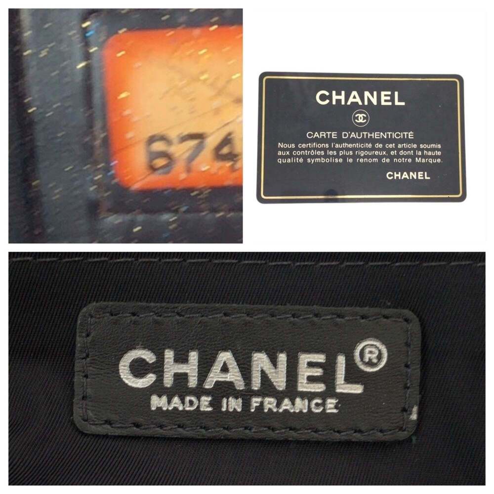 CHANEL Black Leather Shoulder Bag - Picture 4 of 10
